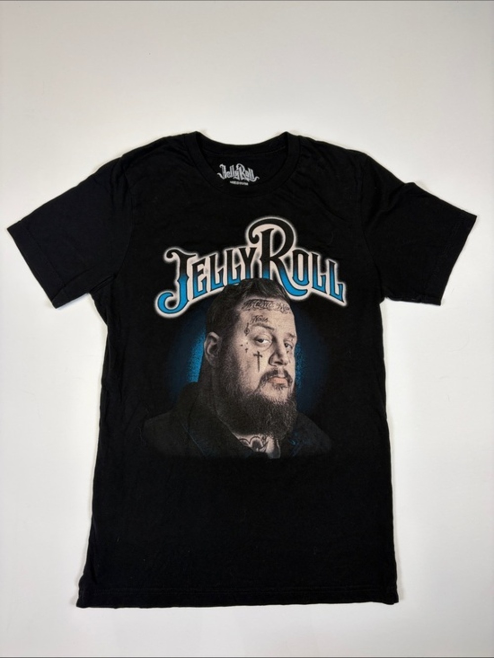 JELLY ROLL GRAPHIC T SHIRT BLACK CONCERT TEE UNISEX SIZE MEDIUM